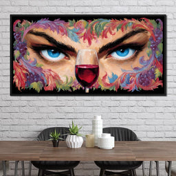 Vivid Reflections of Desire - NicheCanvas