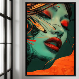 Celestial Muse - TooplesArt - NicheCanvas