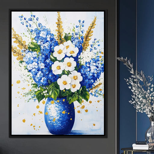 Blooming Harmony Bouquet Canvas Print