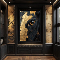 Gilded Bovine - NicheCanvas