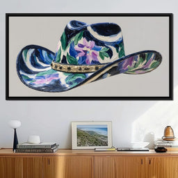 Floral Western Dreamscape - NicheCanvas