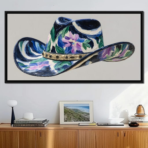 Floral Western Dreamscape Canvas Print