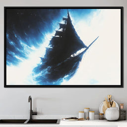 Voyage Through the Tempest - NicheCanvas