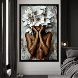 Floral Embrace of Divinity - Cole Williams - NicheCanvas