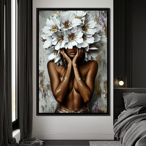 Floral Embrace of Divinity - Cole Williams Canvas Print