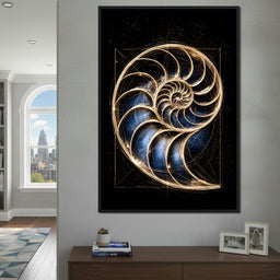 Golden Proportion of the Infinite Cosmos - NicheCanvas