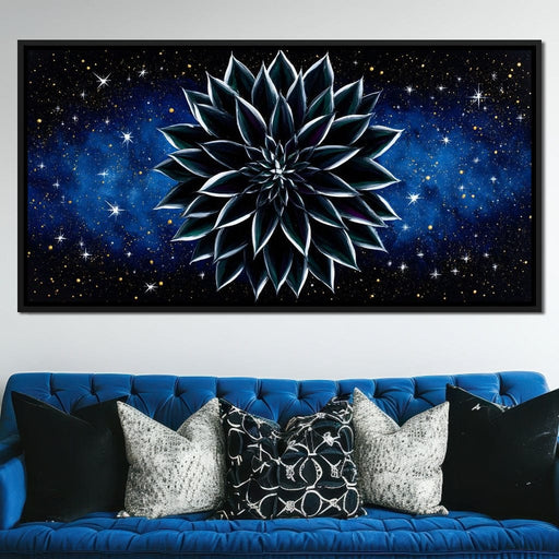 Stellar Petal Illumination Canvas Print