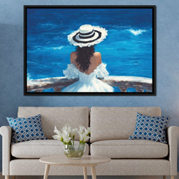 Oceanic Reverie By The Sea - NicheCanvas