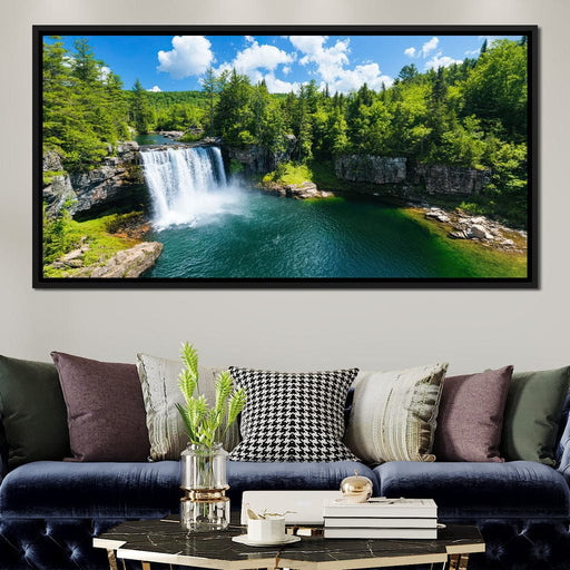 Whispering Falls Serenity Canvas Print