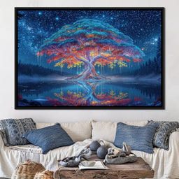 The Dreaming Tree - TooplesArt - NicheCanvas