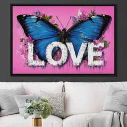 Butterfly Love - NicheCanvas