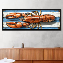 Oceanic Lobster Deligh - NicheCanvas
