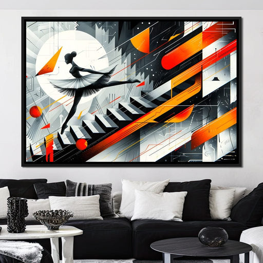 Ballet in the Cosmic Dance Canvas Print