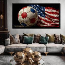 National Soccer Pride - NicheCanvas