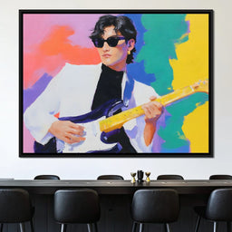 Electric Daydream Guitar Solo - NicheCanvas