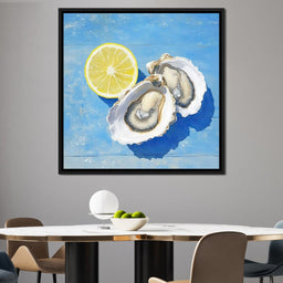 Seaside Citrus Oysters Delight - NicheCanvas