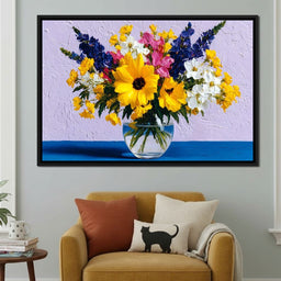 Sunlit Meadow Bouquet Vase - NicheCanvas