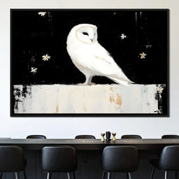 Nocturnal Guardians Elegance - NicheCanvas