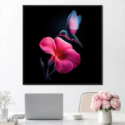 Whispers of the Hummingbird - TooplesArt - NicheCanvas