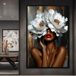 Elegance in Bloom Shadows - Cole Williams - NicheCanvas