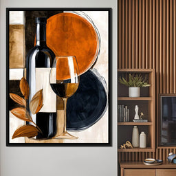 Evening Vintage Wine - NicheCanvas