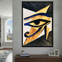 Ancient Golden Sight Of Protection - NicheCanvas