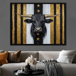 Majestic Bull Gold Standart - NicheCanvas