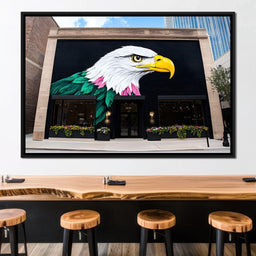 Street Art - Eagle - NicheCanvas