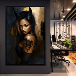 Enigmatic Starlit Rebellion - NicheCanvas