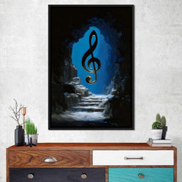 Celestial Clef Cavern Song - NicheCanvas
