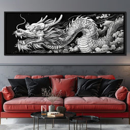 Eternal Dragon's Flight - NicheCanvas