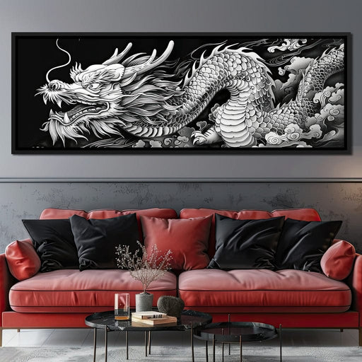 Eternal Dragon's Flight Canvas Print