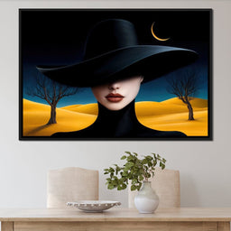 Enigmatic Beauty - TooplesArt - NicheCanvas
