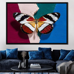 Butterfly Colorblock Flight - NicheCanvas