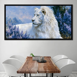 Noble Monarch of Lavender Fields - NicheCanvas