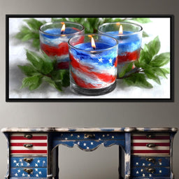 Patriotic Flame Essence - NicheCanvas