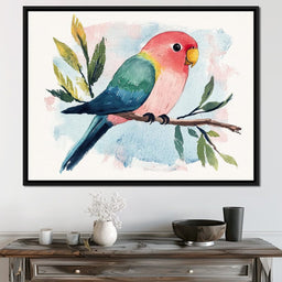 Tropical Branch Retreat - NicheCanvas