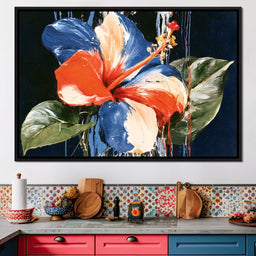 Falling Petals Of Heavy Rain - NicheCanvas