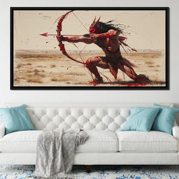 Desert Archers Fierce Stance - NicheCanvas