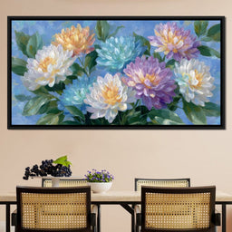 Petals of Tranquil Vibrance - NicheCanvas