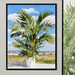 Sunlit Plant - NicheCanvas