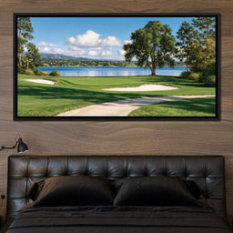 Quiet Afternoon By The Fairway - NicheCanvas