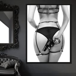 Gun Ass - David Drake - NicheCanvas