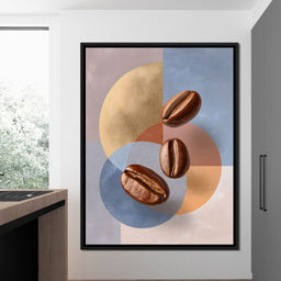 Coffee Geometry Delight - NicheCanvas