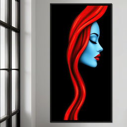 Blueblood Siren - TooplesArt - NicheCanvas