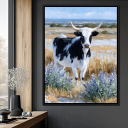 Longhorn Meadow Wildflowers - NicheCanvas