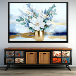 Golden Bouquet Dreamscape - NicheCanvas