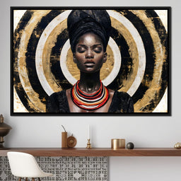 Reflections of a Golden Soul - NicheCanvas