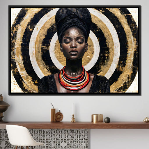 Reflections of a Golden Soul Canvas Print