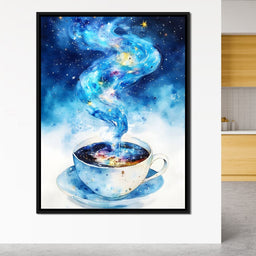 Celestial Coffee of Dreams - NicheCanvas